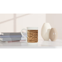 Load image into Gallery viewer, Pharaoh Mug - White 10oz Porcelain Slim Mug