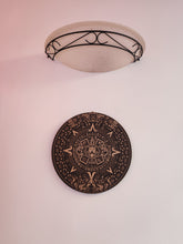 Load image into Gallery viewer, Wooden Aztec Calendar