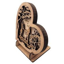 Load image into Gallery viewer, Eternal Love Engraved Heart Keepsake
