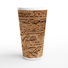 Load image into Gallery viewer, Pharaoh Mug - White Latte 17oz Ceramic Mug