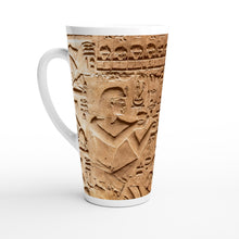 Load image into Gallery viewer, Pharaoh Mug - White Latte 17oz Ceramic Mug