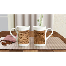 Load image into Gallery viewer, Pharaoh Mug - White 10oz Porcelain Slim Mug
