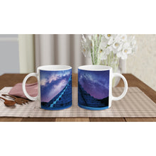 Load image into Gallery viewer, Maya Temple Mug - White 11oz Ceramic Mug