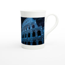 Load image into Gallery viewer, Colosseum Mug - White 10oz Porcelain Slim Mug