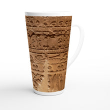 Load image into Gallery viewer, Pharaoh Mug - White Latte 17oz Ceramic Mug