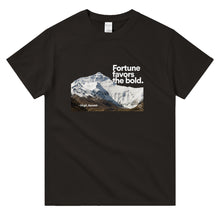 Load image into Gallery viewer, Fortune Favors the Bold Crewneck T-shirt