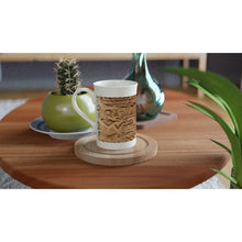 Load image into Gallery viewer, Pharaoh Mug - White 10oz Porcelain Slim Mug