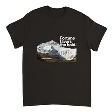 Load image into Gallery viewer, Fortune Favors the Bold Crewneck T-shirt