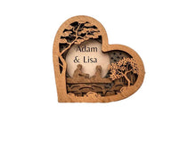 Load image into Gallery viewer, Eternal Love Engraved Heart Keepsake