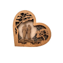 Load image into Gallery viewer, Eternal Love Engraved Heart Keepsake
