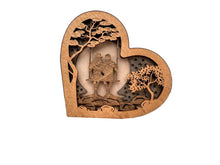 Load image into Gallery viewer, Eternal Love Engraved Heart Keepsake
