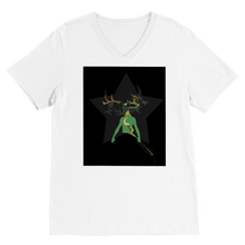 Load image into Gallery viewer, Premium Unisex V-Neck T-shirt