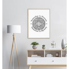 Load image into Gallery viewer, Ancient Origins Matte Paper Wooden Framed Poster - Aztec