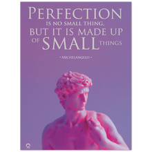 Load image into Gallery viewer, Ancient Origins Matte Paper poster - Michelangelo Quote