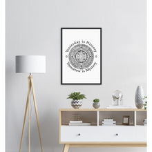 Load image into Gallery viewer, Ancient Origins Matte Paper Wooden Framed Poster - Aztec