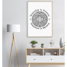 Load image into Gallery viewer, Ancient Origins Matte Paper Wooden Framed Poster - Aztec