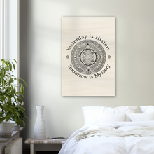 Load image into Gallery viewer, Ancient Origins Wood Prints - Aztec Dark