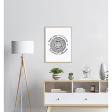 Load image into Gallery viewer, Ancient Origins Matte Paper Wooden Framed Poster - Aztec