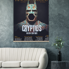 Load image into Gallery viewer, Ancient Origins Matte Paper Poster & Hanger - Cryptid Magazine