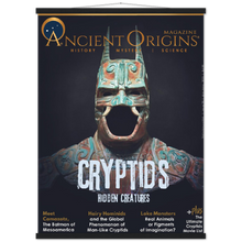 Load image into Gallery viewer, Ancient Origins Matte Paper Poster & Hanger - Cryptid Magazine