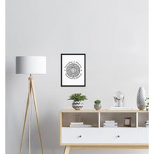 Load image into Gallery viewer, Ancient Origins Matte Paper Wooden Framed Poster - Aztec