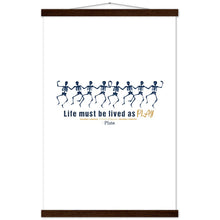 Load image into Gallery viewer, Ancient Origins Matte Paper Poster & Hanger - Live as Play Skeletons