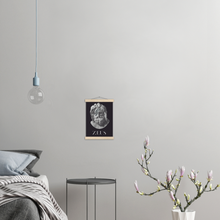 Load image into Gallery viewer, Ancient Origins Matte Paper Poster & Hanger - Zeus Bowie