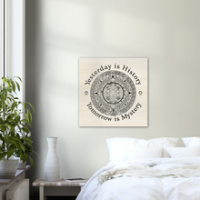 Load image into Gallery viewer, Ancient Origins Wood Prints - Aztec Dark