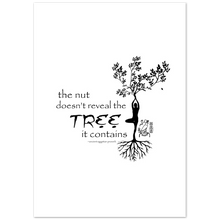 Load image into Gallery viewer, Nut Tree Quote Notebook with Matte Cover - 150 Pages