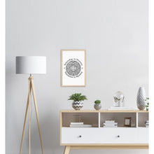 Load image into Gallery viewer, Ancient Origins Matte Paper Wooden Framed Poster - Aztec