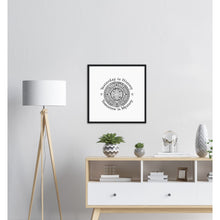 Load image into Gallery viewer, Ancient Origins Matte Paper Wooden Framed Poster - Aztec