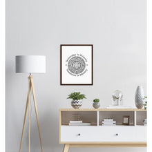 Load image into Gallery viewer, Ancient Origins Matte Paper Wooden Framed Poster - Aztec