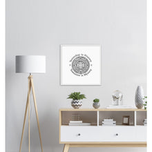 Load image into Gallery viewer, Ancient Origins Matte Paper Wooden Framed Poster - Aztec