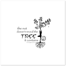 Load image into Gallery viewer, Nut Tree Quote Notebook with Matte Cover - 150 Pages