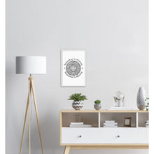 Load image into Gallery viewer, Ancient Origins Matte Paper Wooden Framed Poster - Aztec