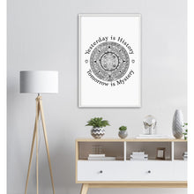 Load image into Gallery viewer, Ancient Origins Matte Paper Wooden Framed Poster - Aztec