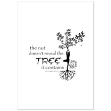 Load image into Gallery viewer, Nut Tree Quote Notebook with Matte Cover - 150 Pages