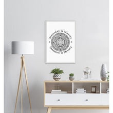 Load image into Gallery viewer, Ancient Origins Matte Paper Wooden Framed Poster - Aztec