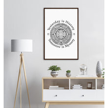 Load image into Gallery viewer, Ancient Origins Matte Paper Wooden Framed Poster - Aztec
