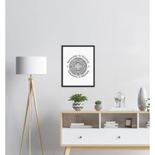 Load image into Gallery viewer, Ancient Origins Matte Paper Wooden Framed Poster - Aztec