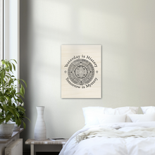 Load image into Gallery viewer, Ancient Origins Wood Prints - Aztec Dark