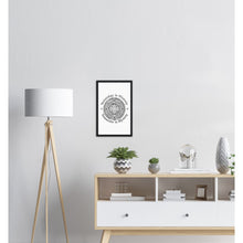 Load image into Gallery viewer, Ancient Origins Matte Paper Wooden Framed Poster - Aztec