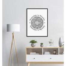 Load image into Gallery viewer, Ancient Origins Matte Paper Wooden Framed Poster - Aztec
