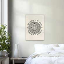 Load image into Gallery viewer, Ancient Origins Wood Prints - Aztec Dark
