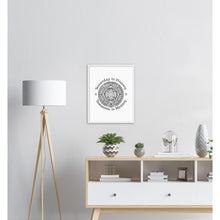 Load image into Gallery viewer, Ancient Origins Matte Paper Wooden Framed Poster - Aztec