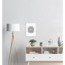 Load image into Gallery viewer, Ancient Origins Matte Paper Wooden Framed Poster - Aztec