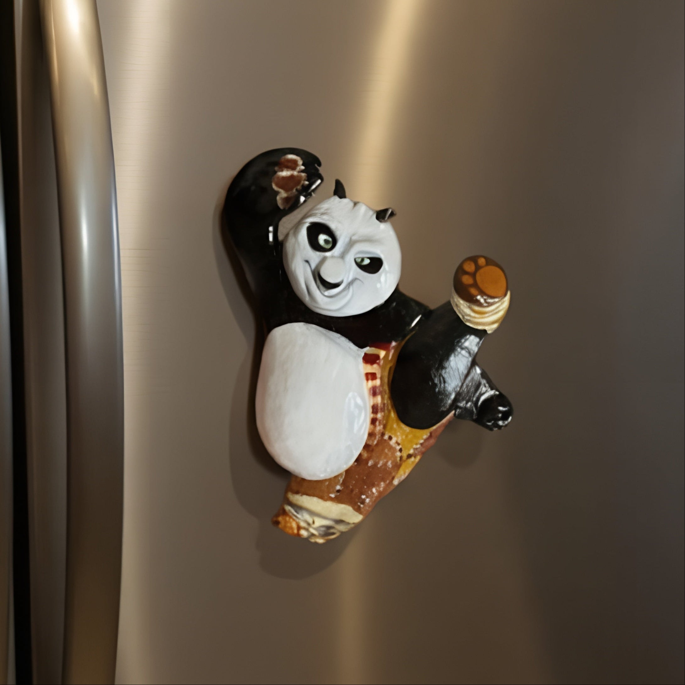 Magnetic home-made Kung fu Panda