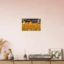 Load image into Gallery viewer, Ancient Egypt Timeline Matte Paper Poster
