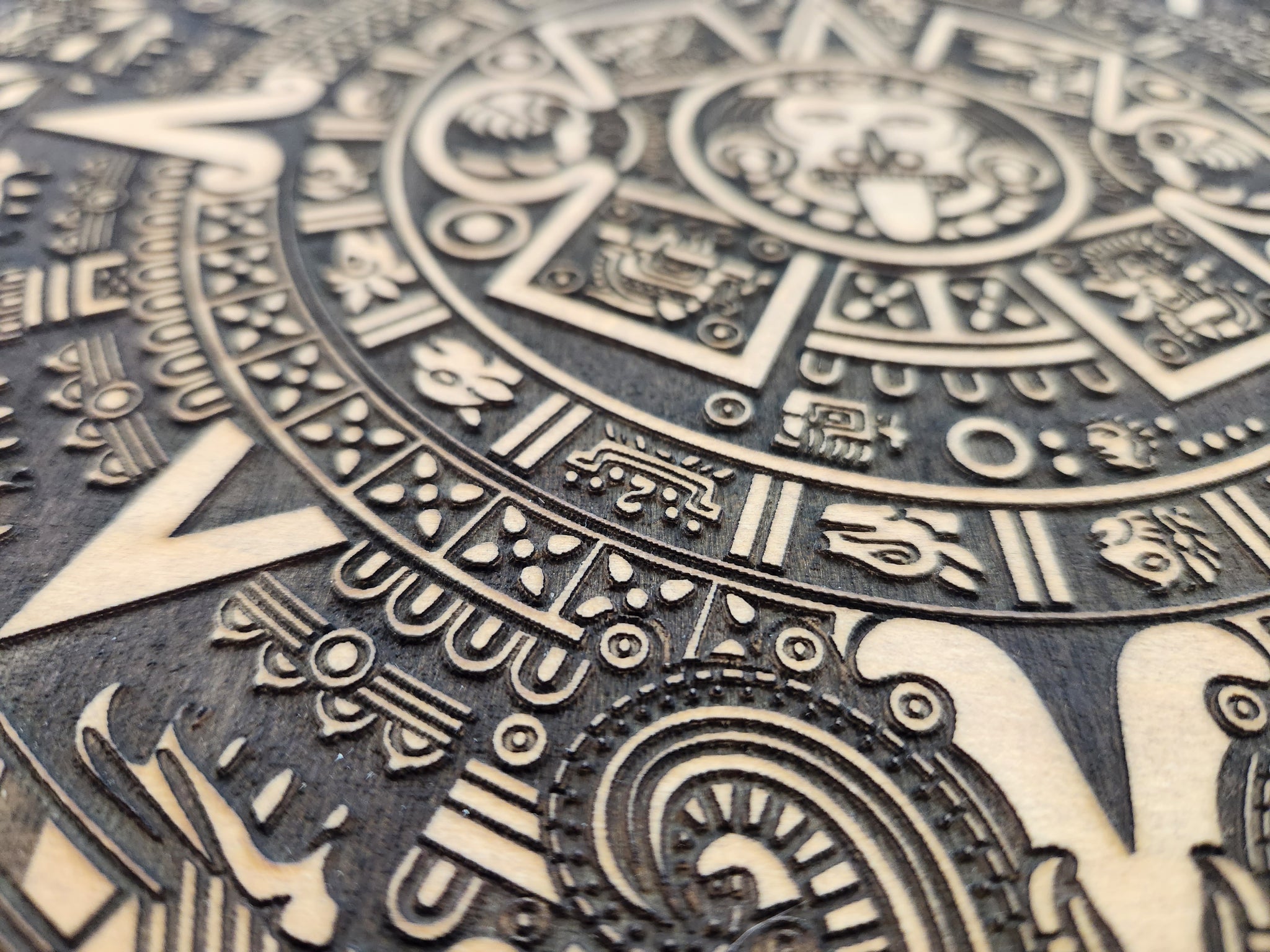 Wooden Aztec Calendar β Ancient Origins