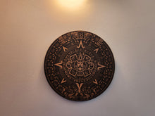 Load image into Gallery viewer, Wooden Aztec Calendar
